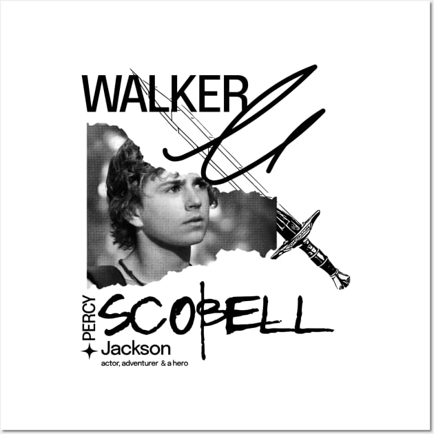 Walker Scobell Aesthetic Wall Art by Starart Designs